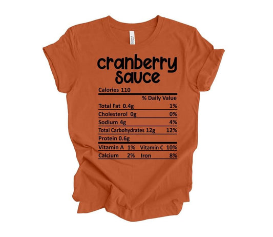 Cranberry sauce